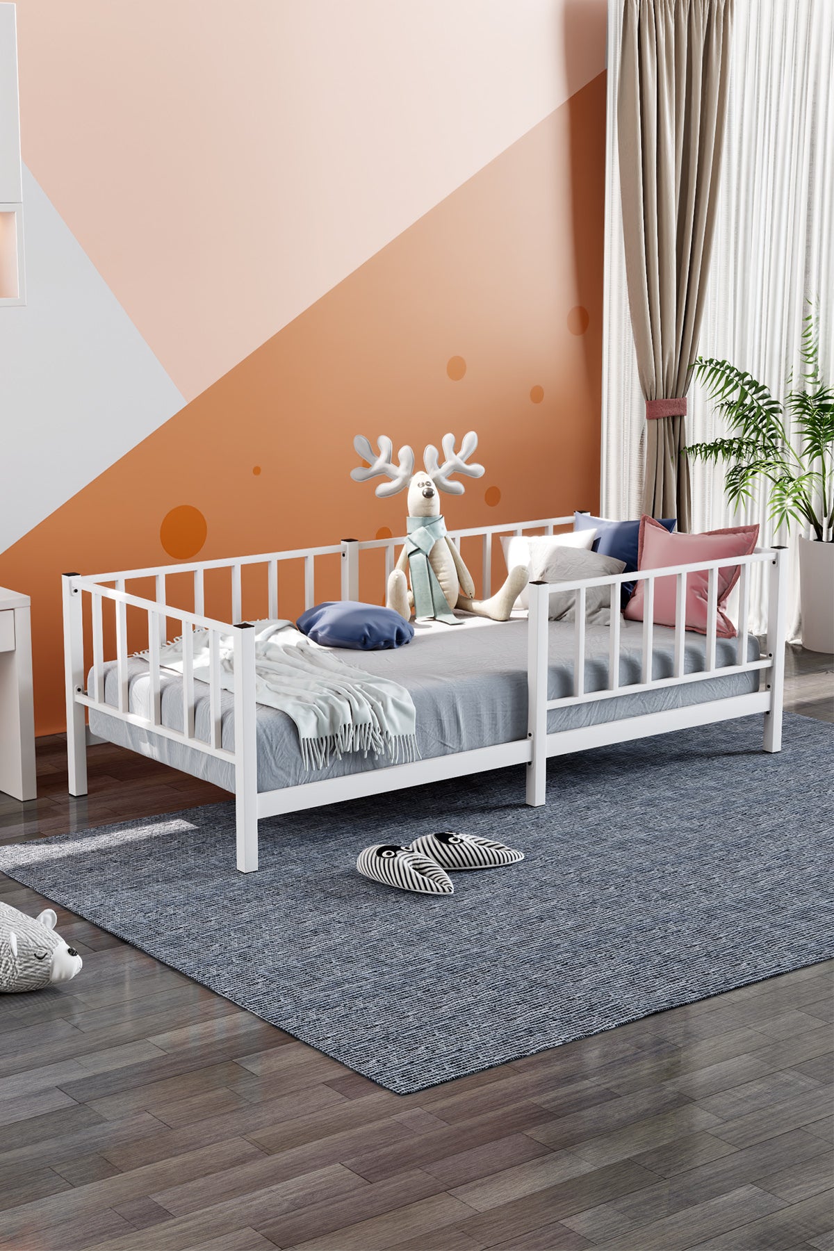 Montessori Bebek ve Çocuk Karyolası 90X190 cm