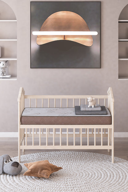 Basic Lux Bamboo Yaylı Bebek Yatağı 60x120 Cm