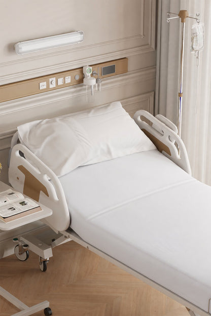 Hasta Yatağı 90x190x14 cm Kuş Tüyü Konforlu PU Kaplı Sıvı Geçirmez Ortopedik Yatak