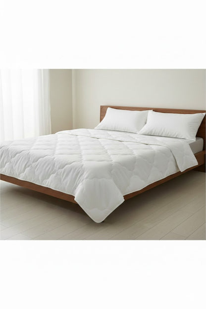 Kapitone Dolgulu Çift Kişilik Yorgan 195x215 cm