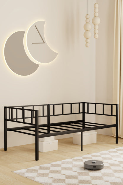 Zenit Metal Karyola, Korkuluklu Karyola, Daybed, Ölçü Seçenekli